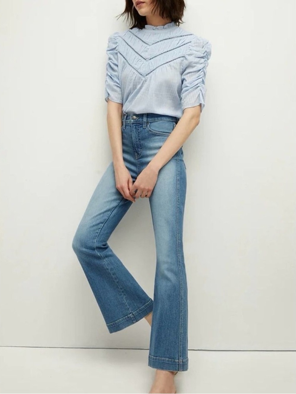Veronica Beard Frasier Blouse - Picture 3 of 6